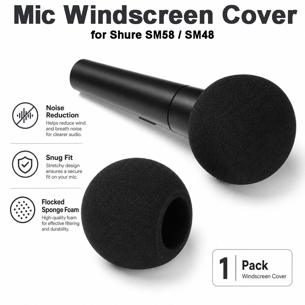 Replacement Mic Windscreen Cov - огляд і ціна Shure Mic Sm58