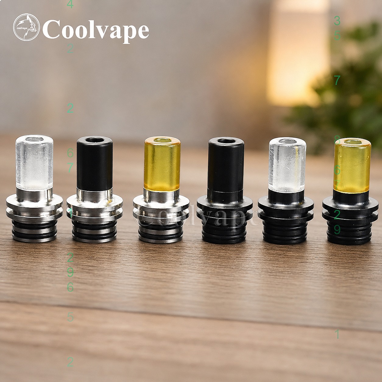 510 MTL Drip Tip Heat Resistan - огляд і ціна Vape Accessory
