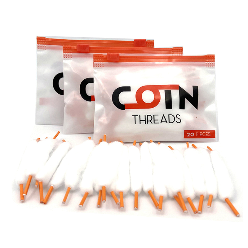 20PCS/Bag Shoelace Vape Cotton - огляд і ціна Vaping Area