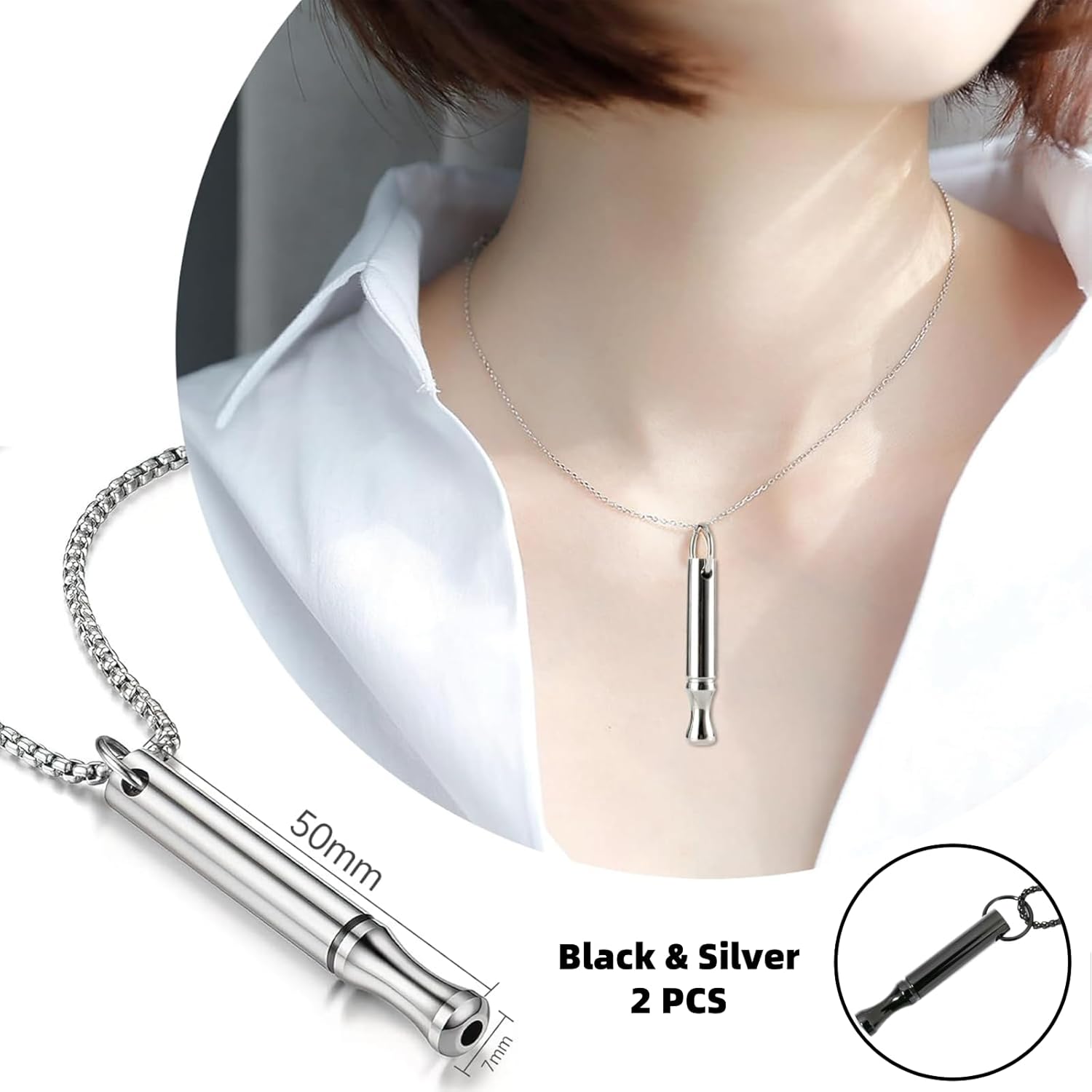 Titanium Steel Breathing Neckl - огляд і ціна Vape Accessory